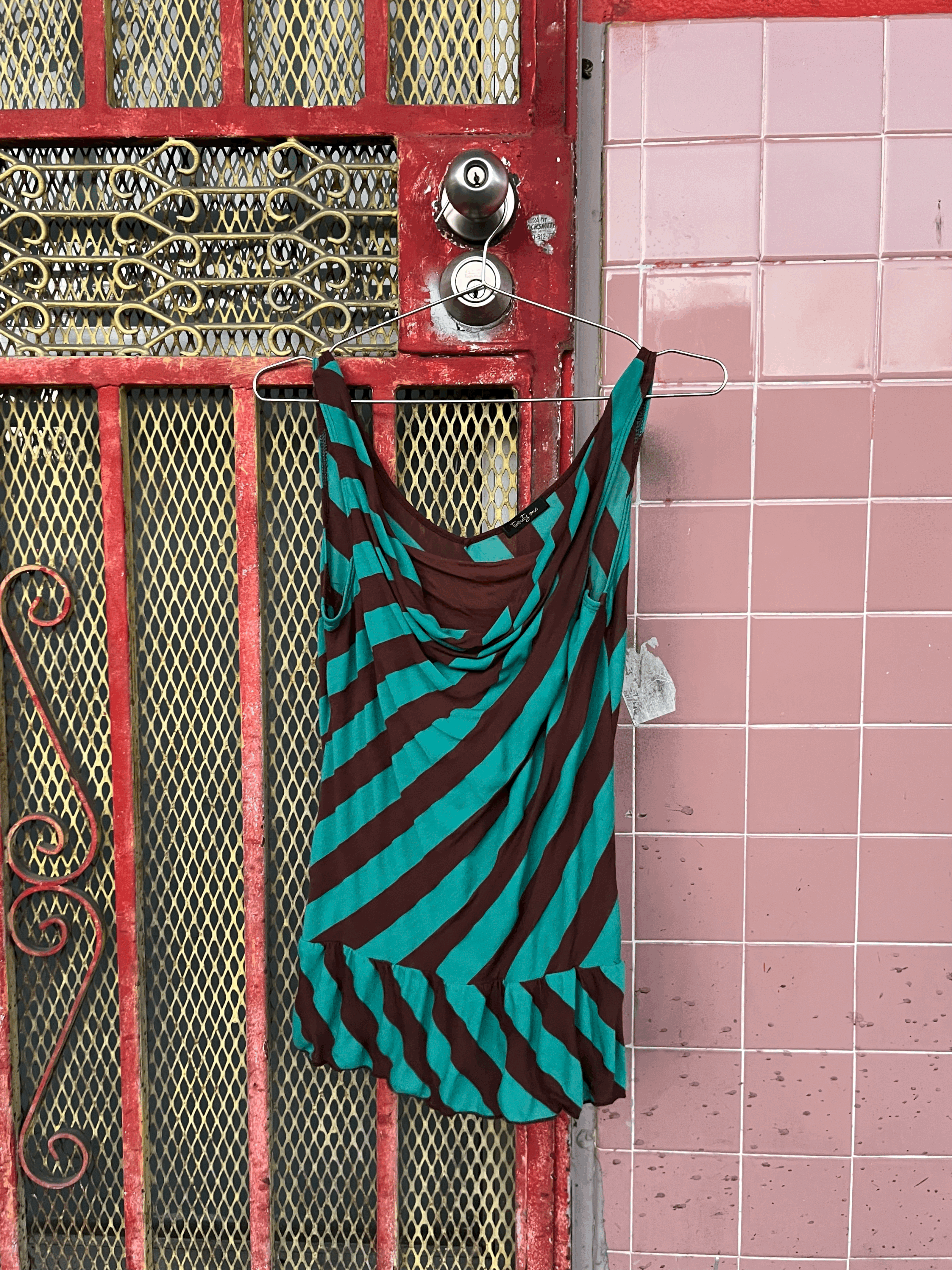 striped top
