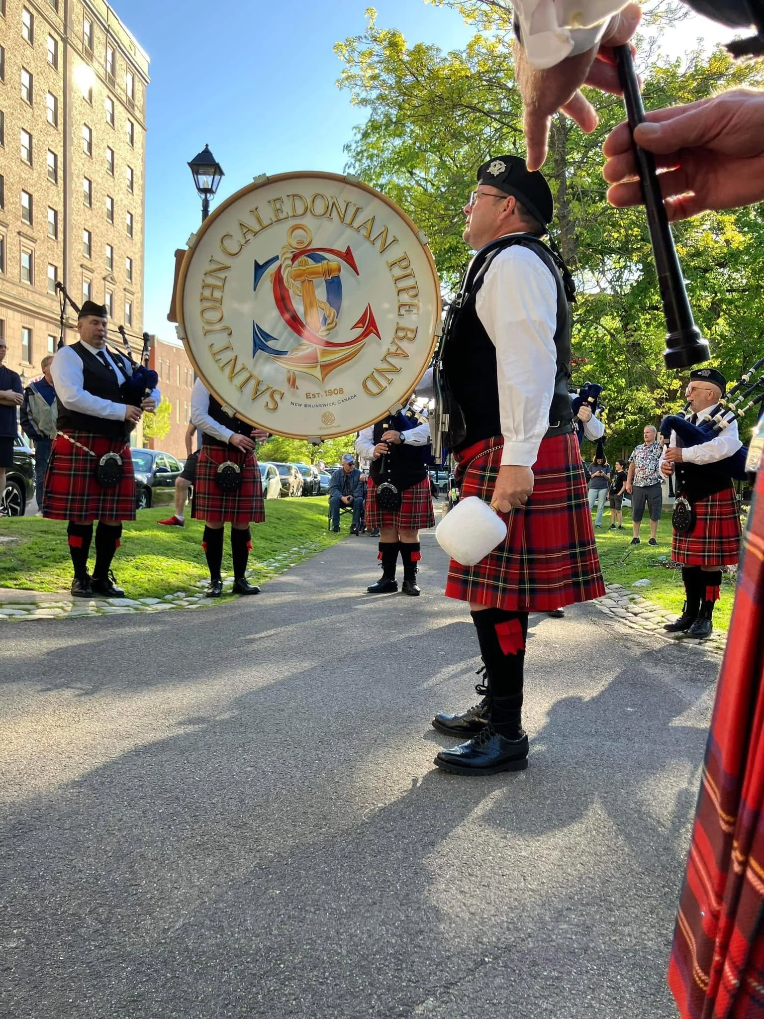 The Saint John Caledonian Pipe Band