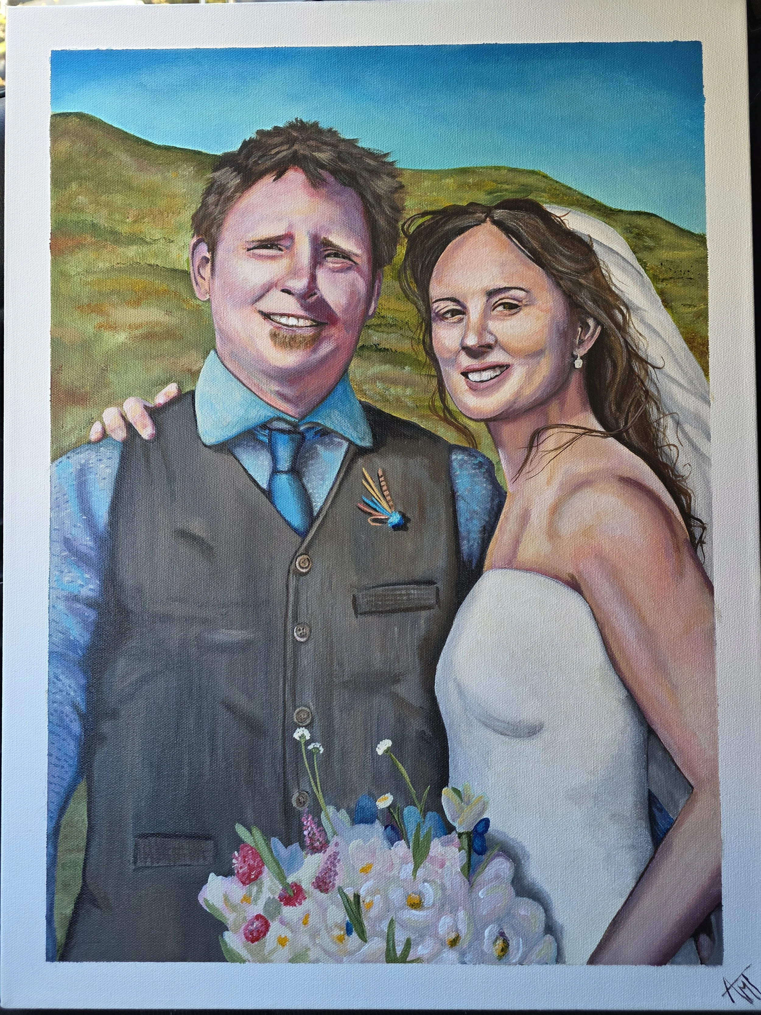 Custom Wedding Portraits