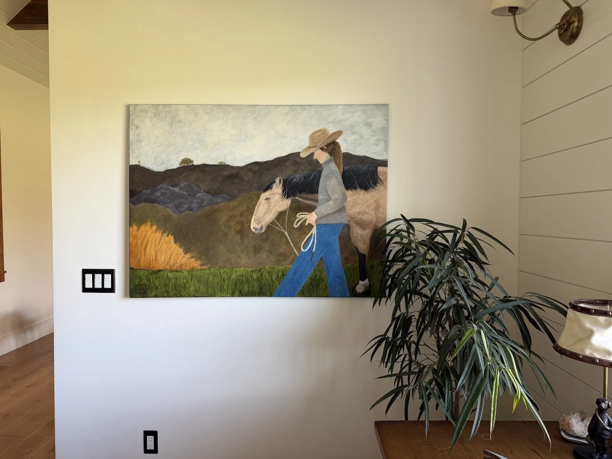 "First Love", 36 x 48 