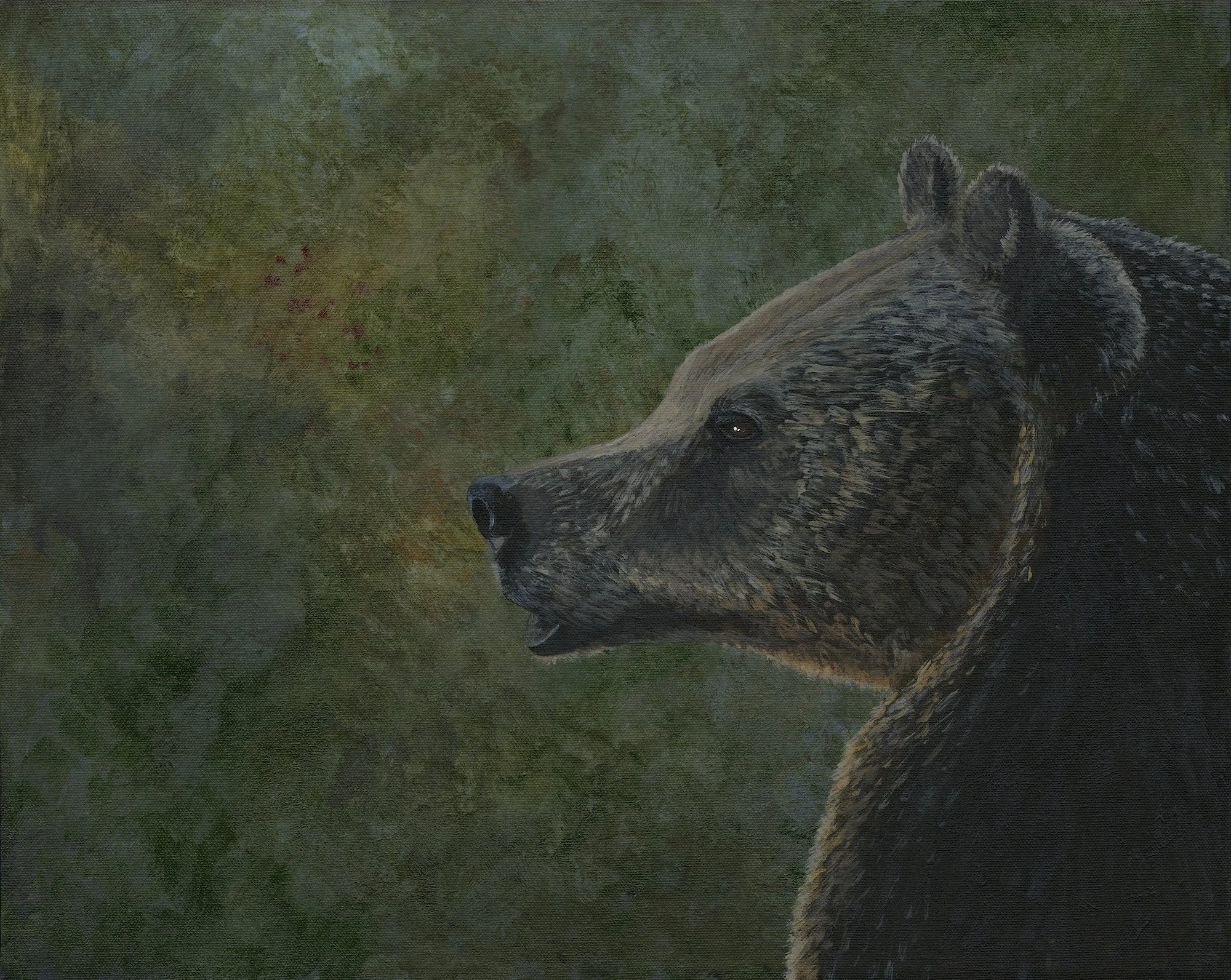 "One Breath", 2022. Acrylic on canvas  SOLD prints available