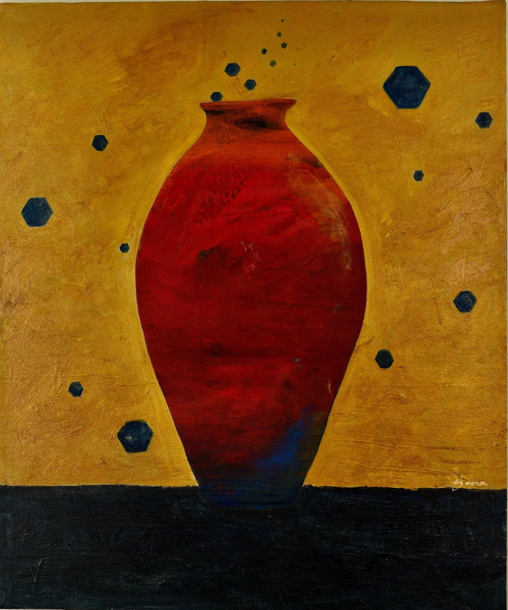 "Birth of All Things", 2026  Acrylic on canvas SOLD