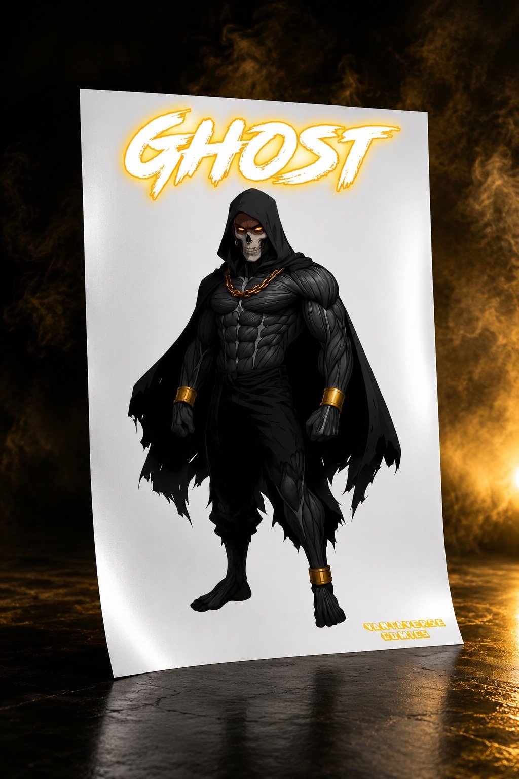 Ghost Comic Poster