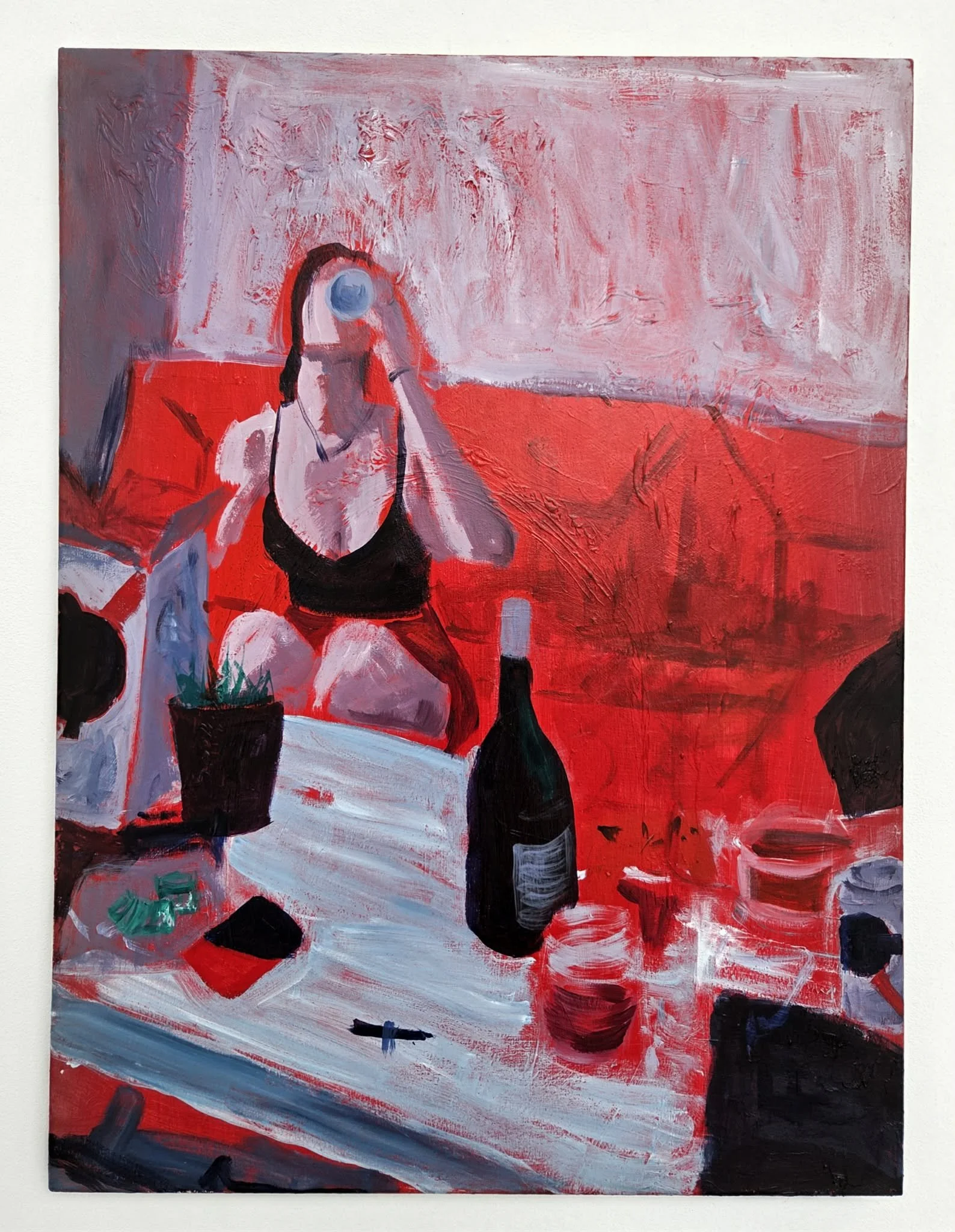 "Scenes from Another Life (1 of 2)"
Acrylic on Canvas, 20x36".
2026.