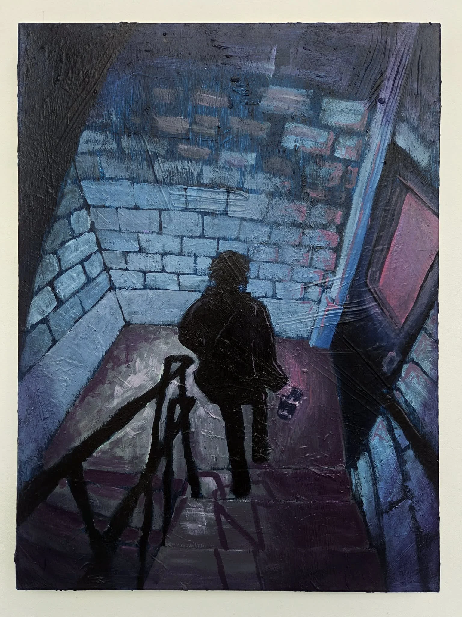 "Scenes from Another Life (2 of 2)"
Acrylic on Canvas, 20x36".
2026.