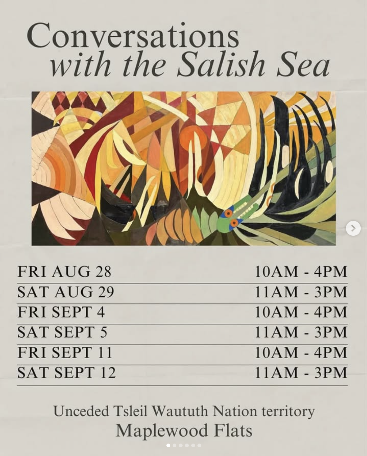 Conversations with the Salish Sea