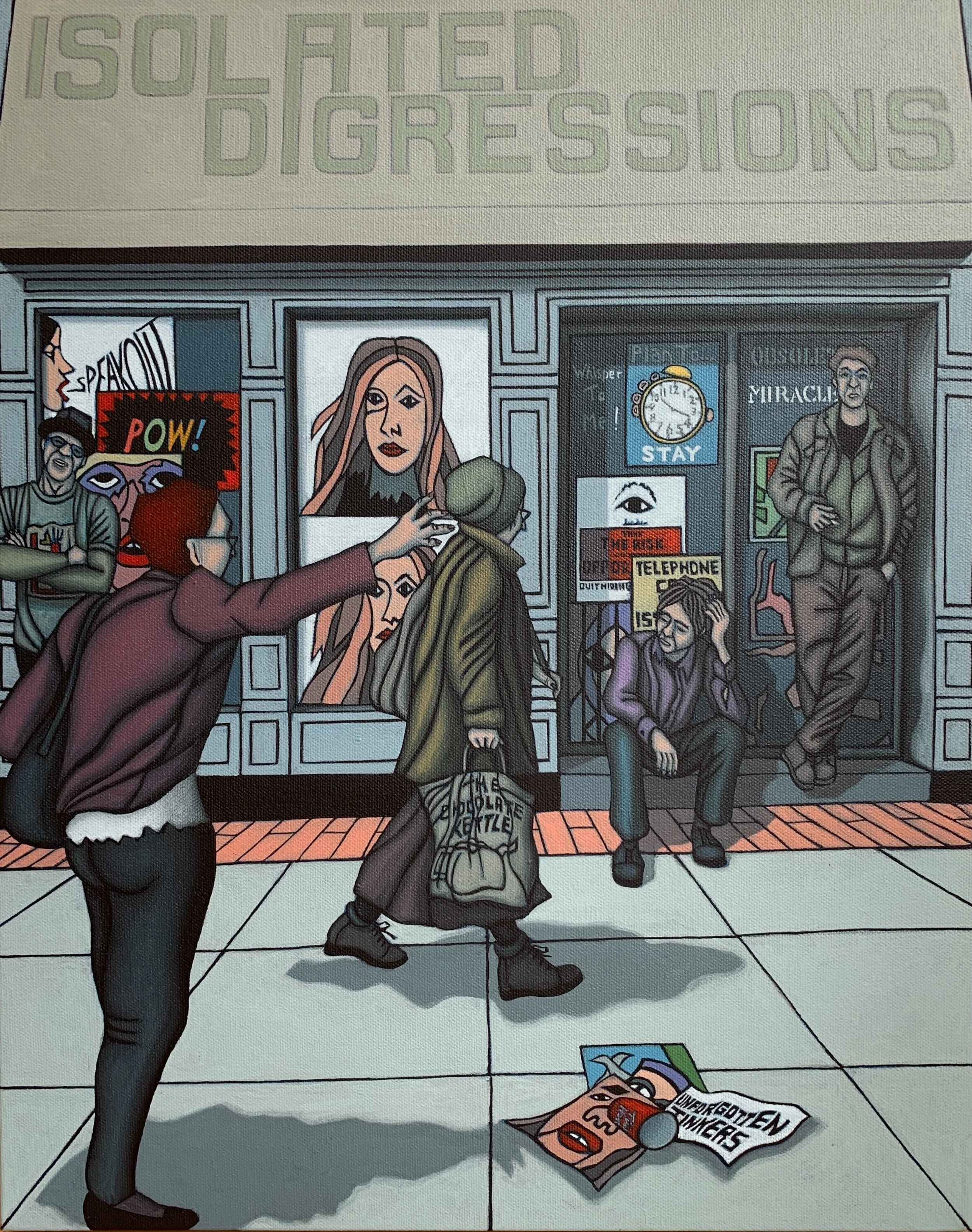 Isolated Digressions 
- Acrylic on Canvas
- SOLD