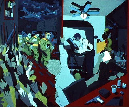 Compromise in Other Places
1989
40" x 48"
Acrylic on Canvas