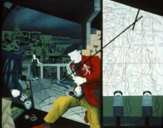 Portrait of Jazzman
1988
32" x 36"
Acrylic on Canvas