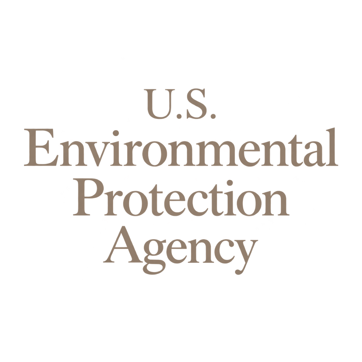 Logo of the U.S. Environmental Protection Agency with the agency name in red and gray text.