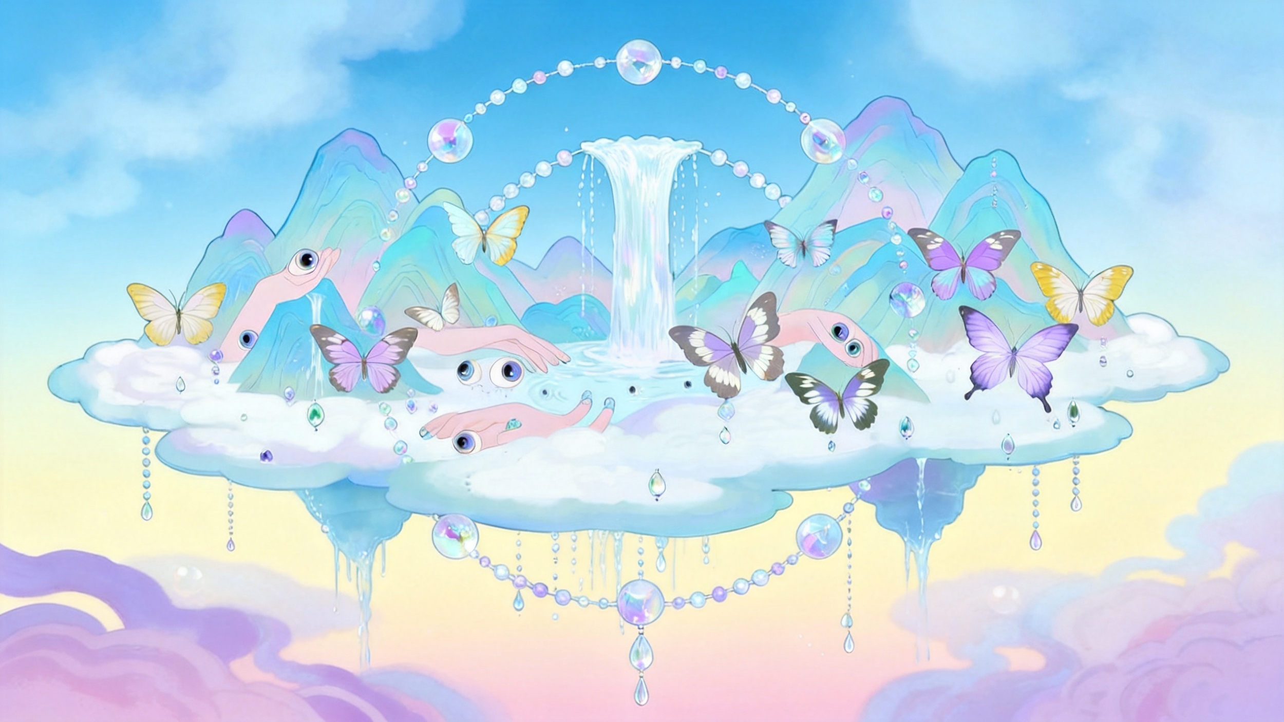 Floating Mirage Waters