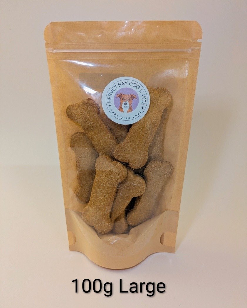 Also offering large size biscuits for the 100g and 200g sizes. 🎉🐕🐾