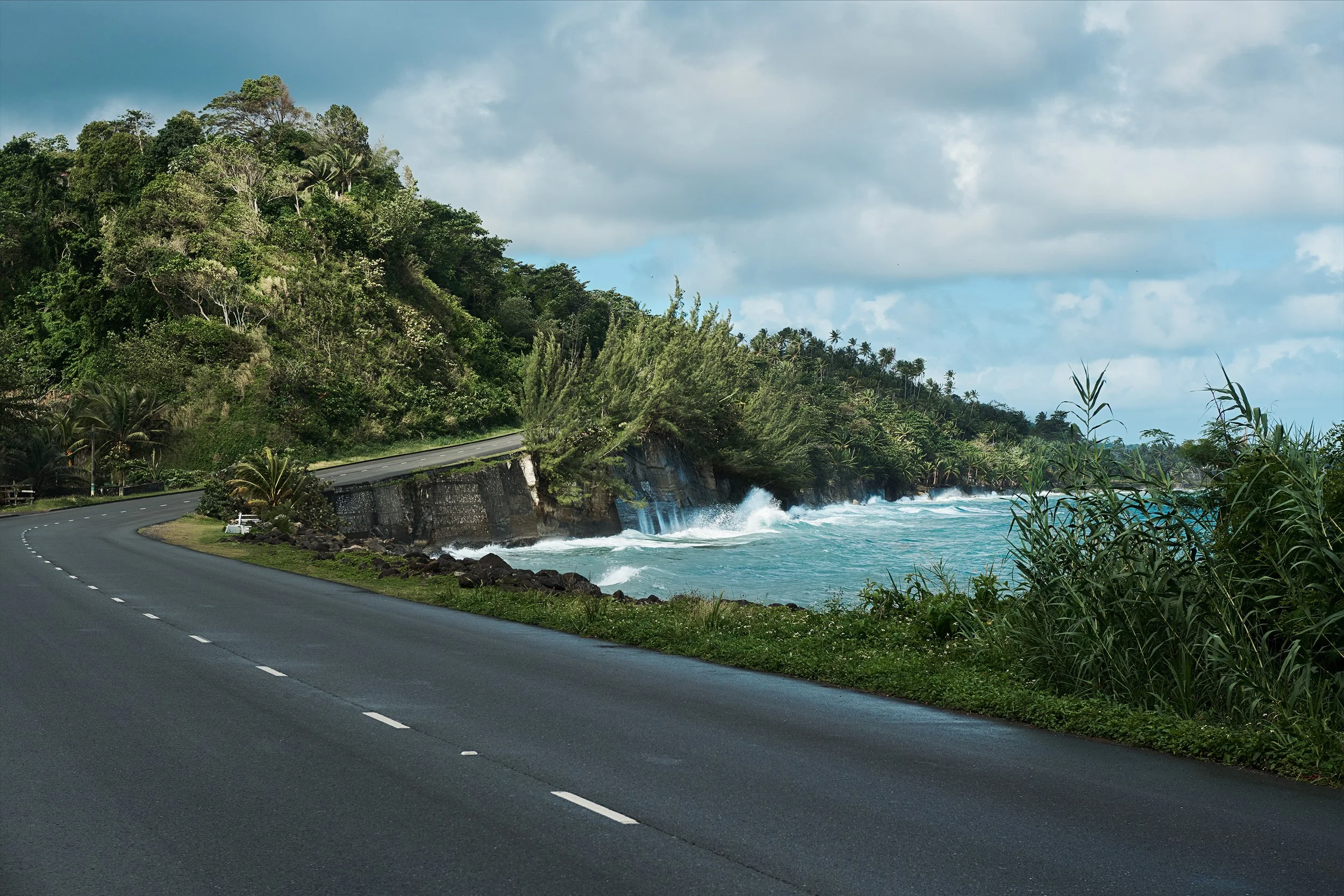 Leaving Buff Bay