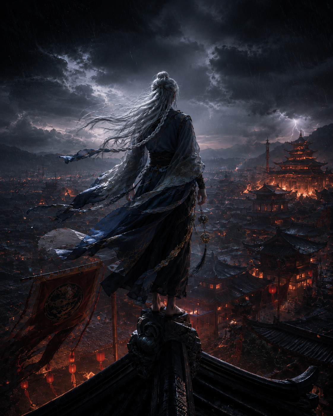 The Storm Above The City