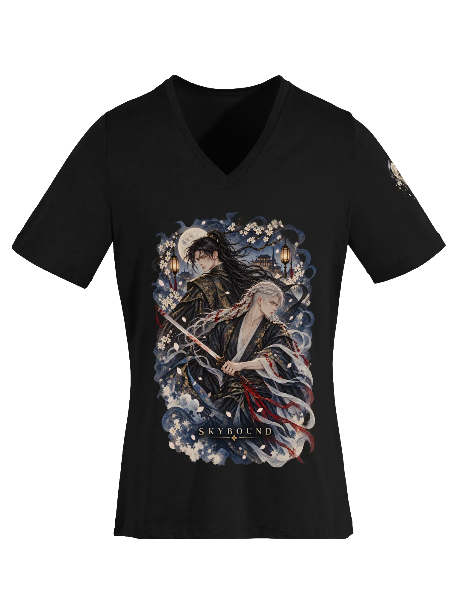 Moonlit Guardians — Collector V-Neck Tee
Fire and frost, devotion and defiance. Wear a little piece of Skybound.
Tap image to shop →
