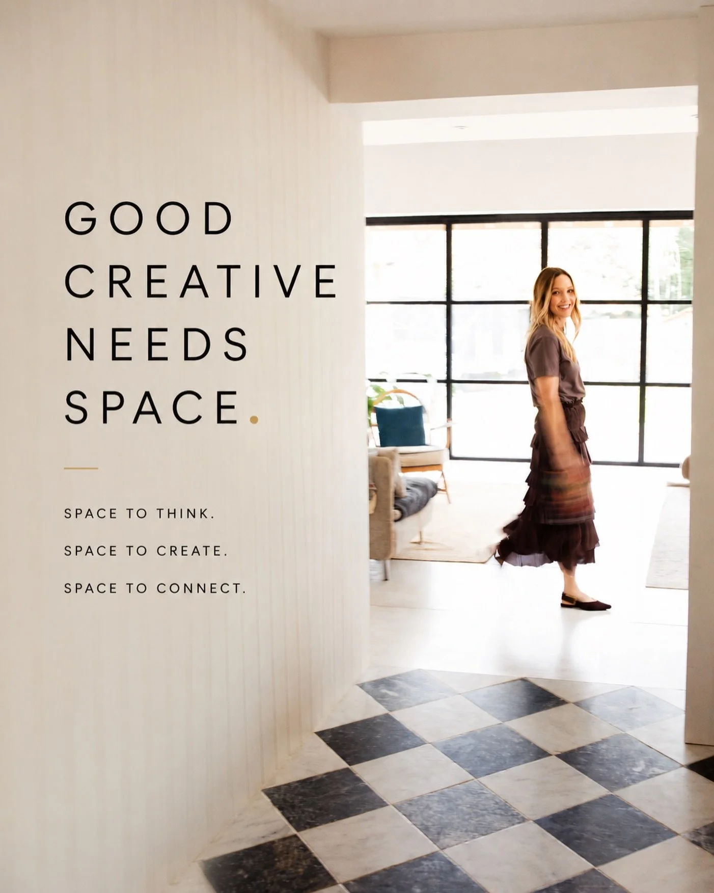 Good creative needs space.

Space to think. Explore. Listen. Notice things. Change your mind. Follow the idea that wasn&rsquo;t in the brief.

We don&rsquo;t believe being permanently busy is the same thing as doing brilliant work.

So we&rsquo;re bu