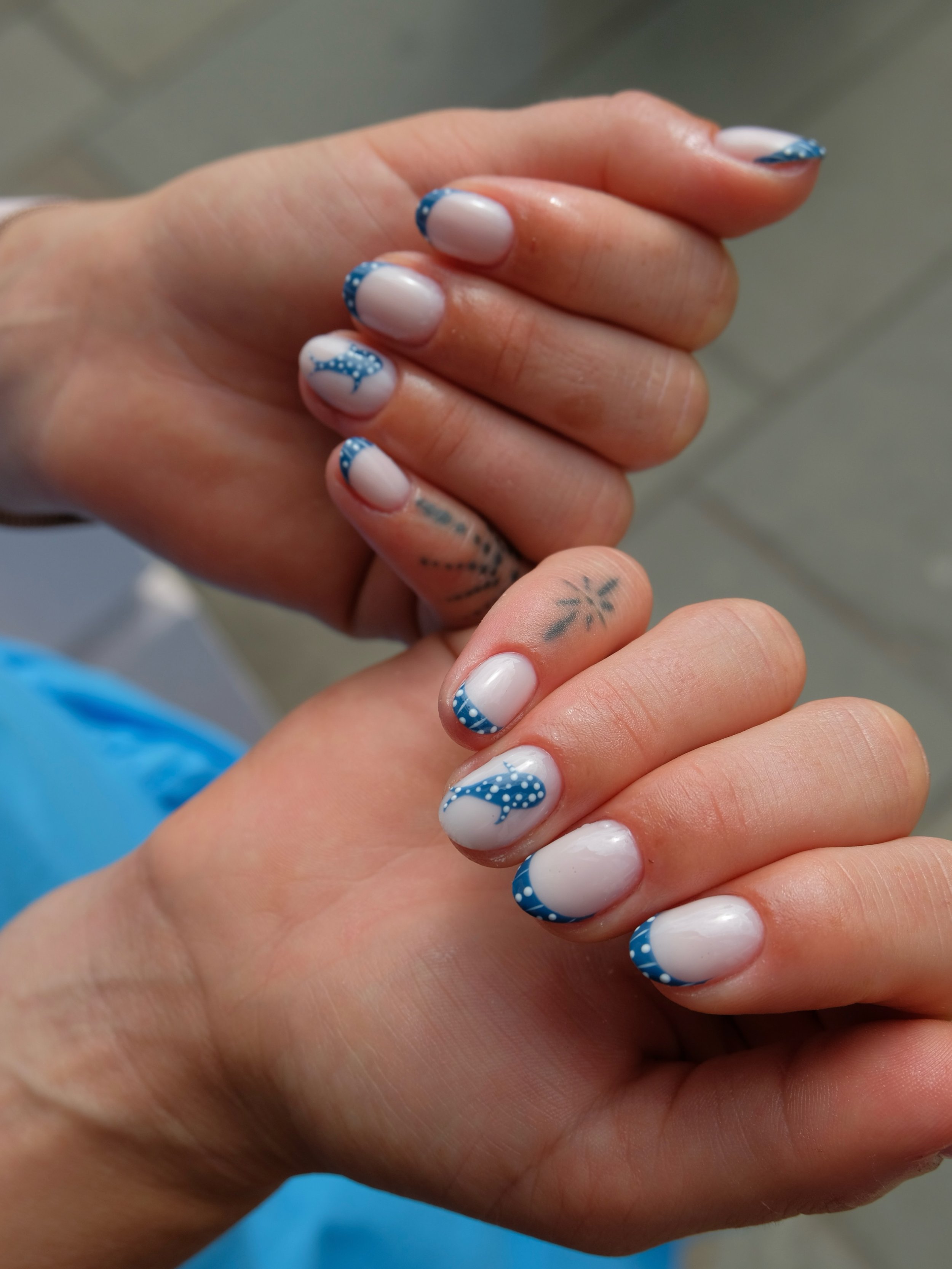 Whale nails 🐋