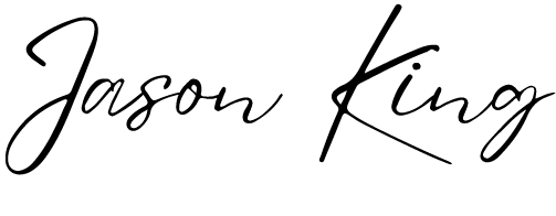 Signature of Jason King in black cursive writing.