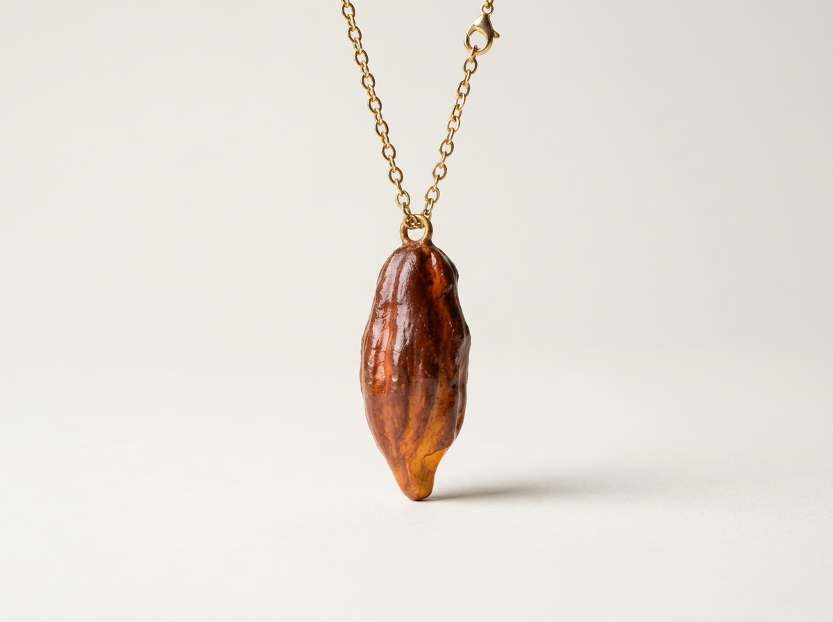 Peruvian Cacao Pod Necklaces