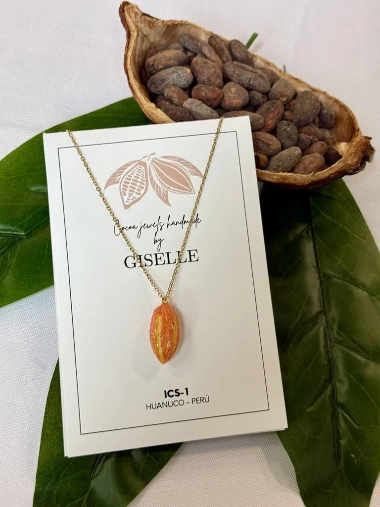 Peruvian Cacao Pod Necklaces