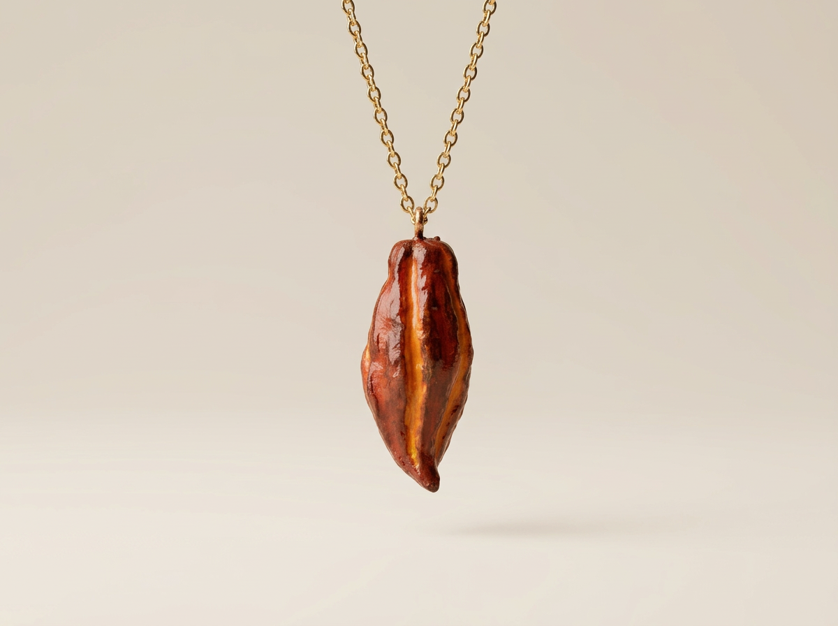 Colombian Cacao Pod Necklaces