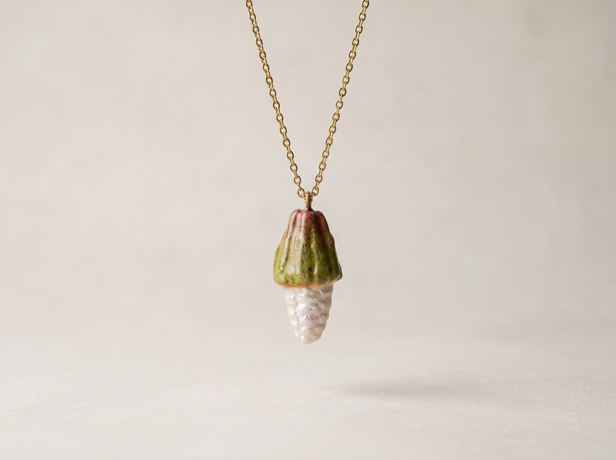 Venezuelan Cacao Pod Necklaces