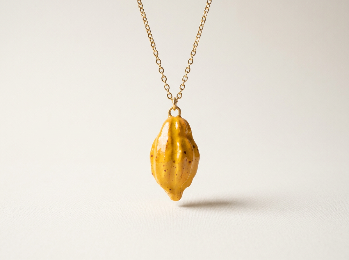Peruvian Cacao Pod Necklaces