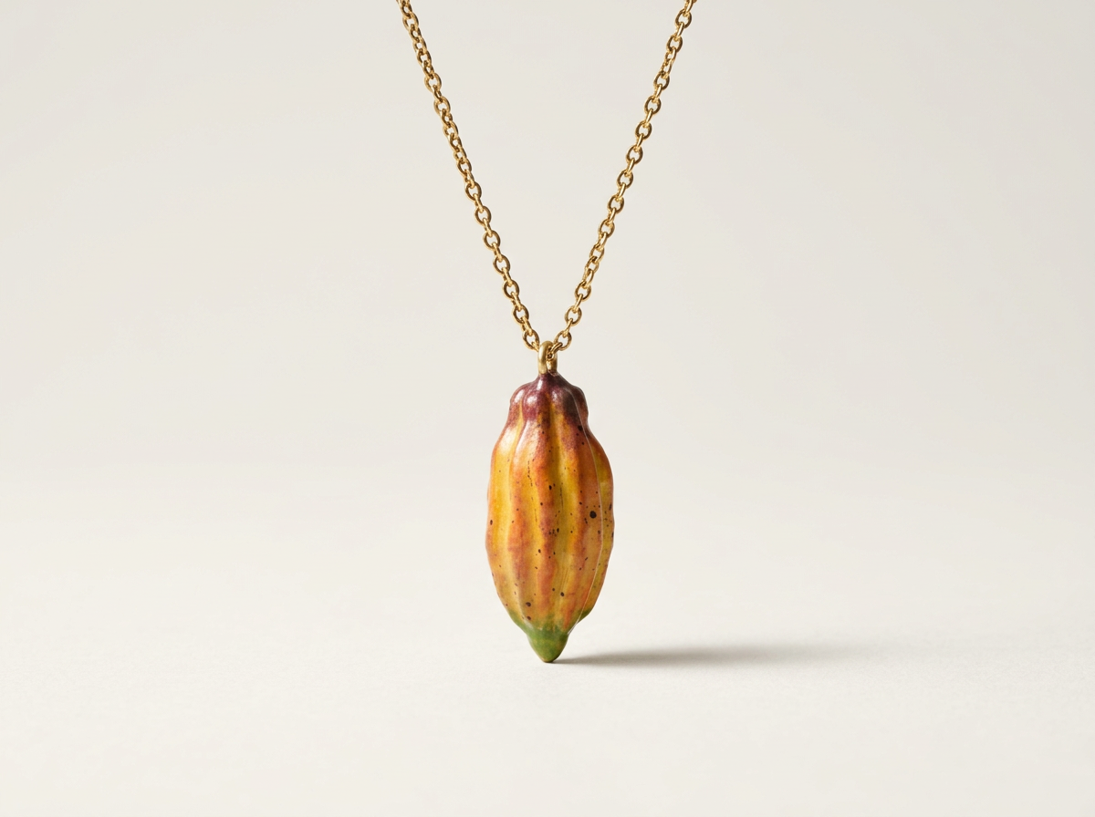 Peruvian Cacao Pod Necklaces
