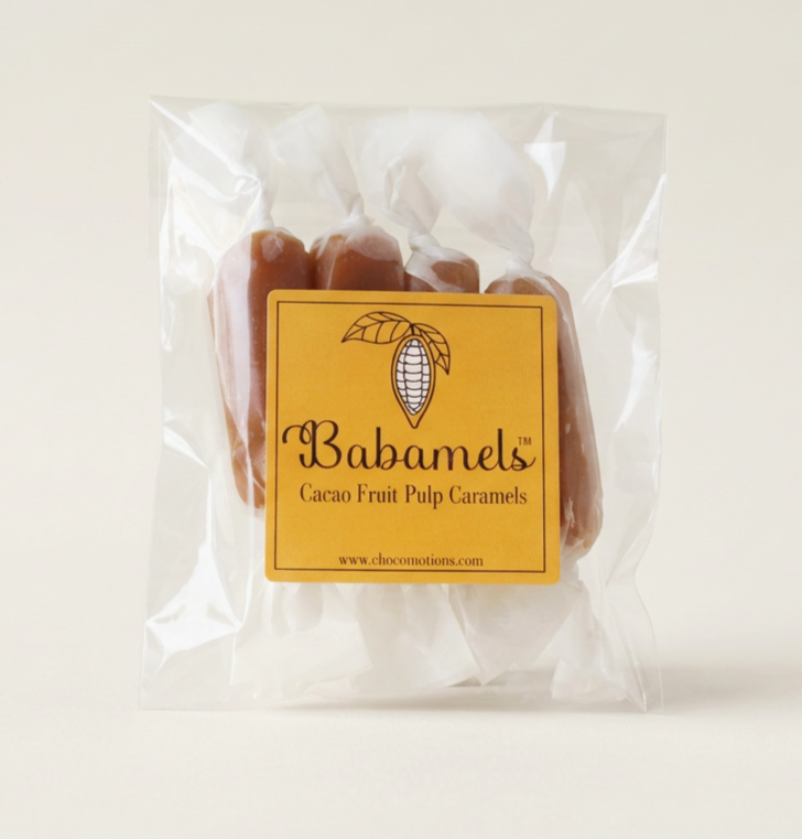 Babamels: Cacao Fruit Pulp Caramels
