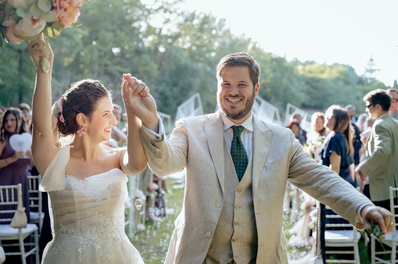 Today marks one year since one of the best days of our lives. Nothing quite tops seeing everyone who loves you most in this world celebrate you finding your forever person. One year later I&rsquo;m more in love, and more sure than ever that I have th