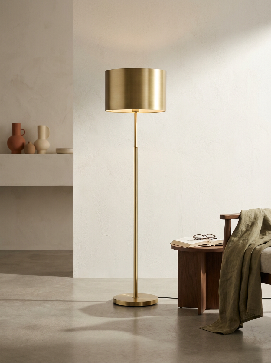 Brass Floor Lamp