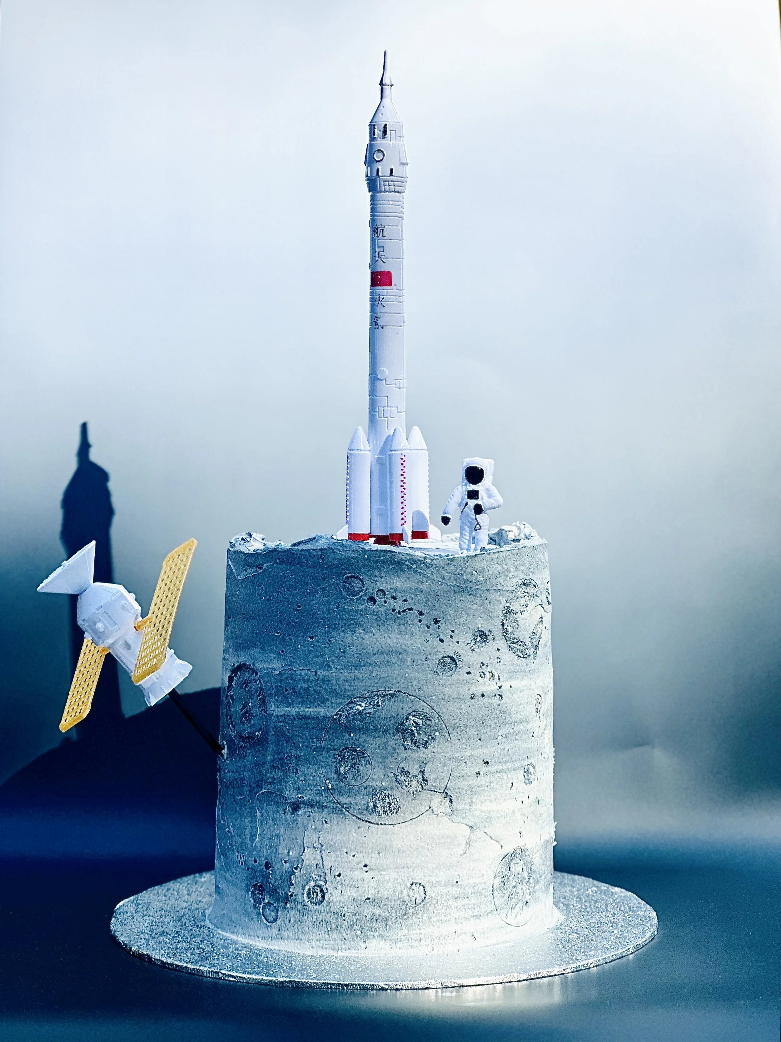 Over the moon with this one. For a customer who insures rockets and satellites! 