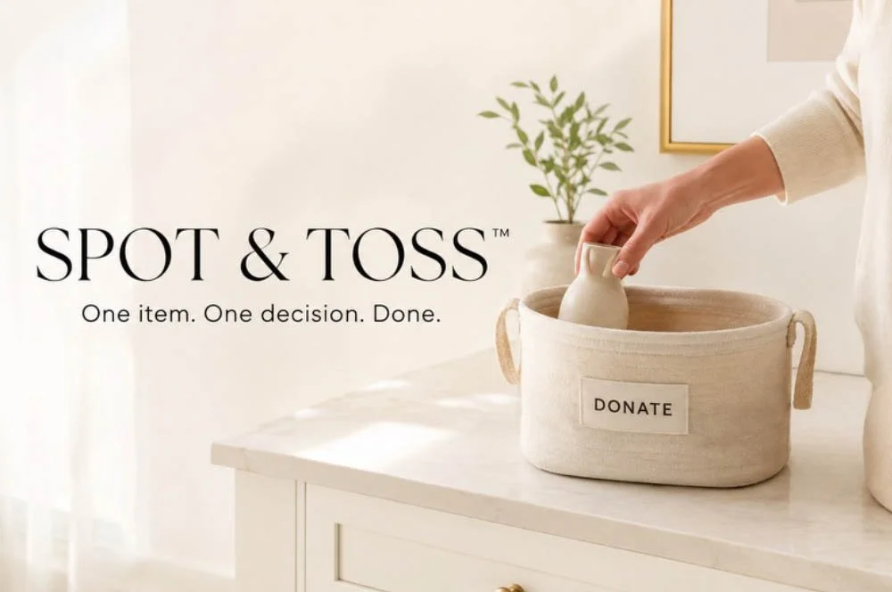 Spot &amp; Toss™: The 60-Second Decluttering Habit That Actually Works