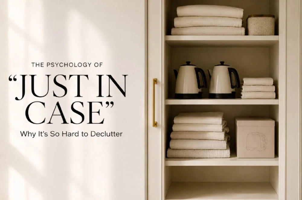 The Psychology of “Just in Case”: Why It’s So Hard to Declutter