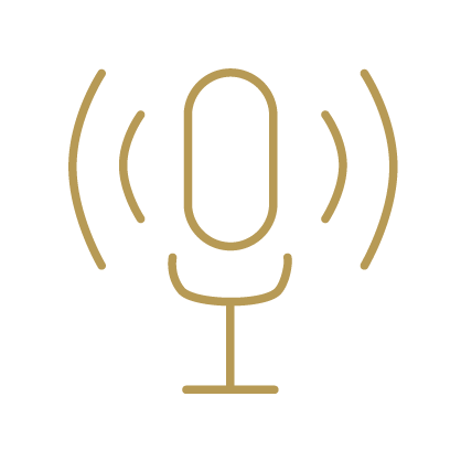 Icon of microphone