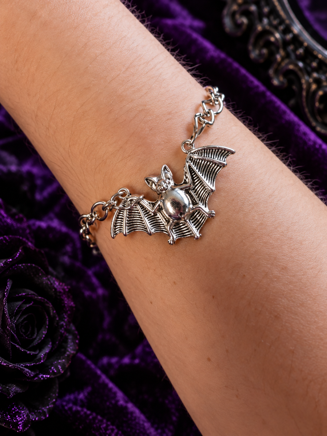 Cryptwing  Bat Bracelet