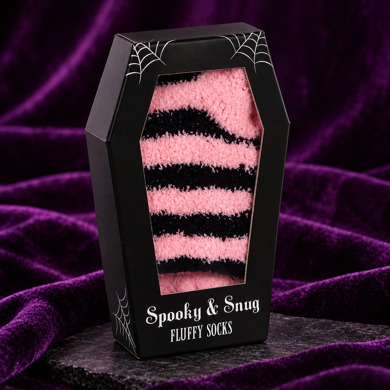 Spooky & Snug Fuzzy Socks