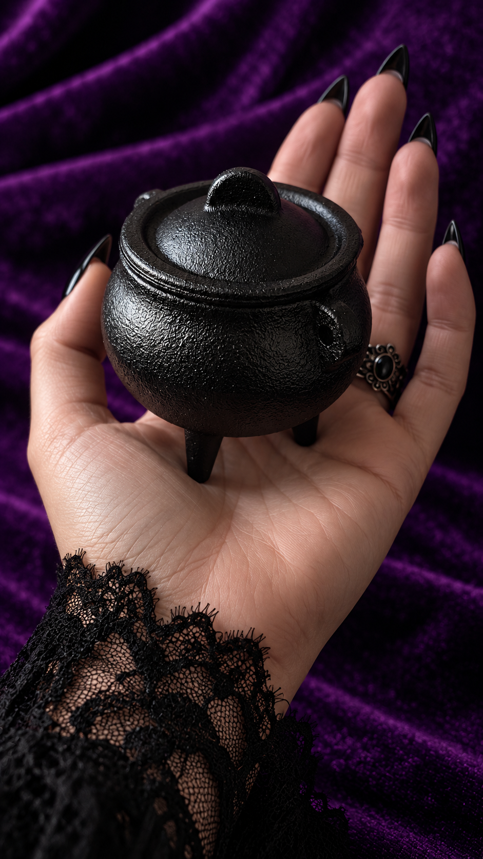 Shadow Cauldron Incense Burner