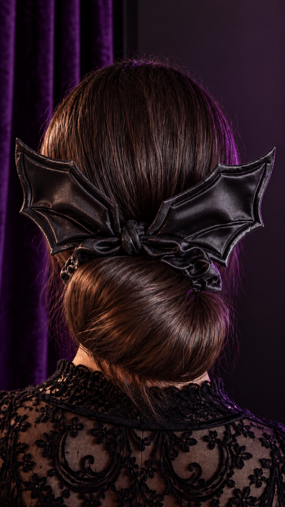 Shadowwing Bat Scrunchie