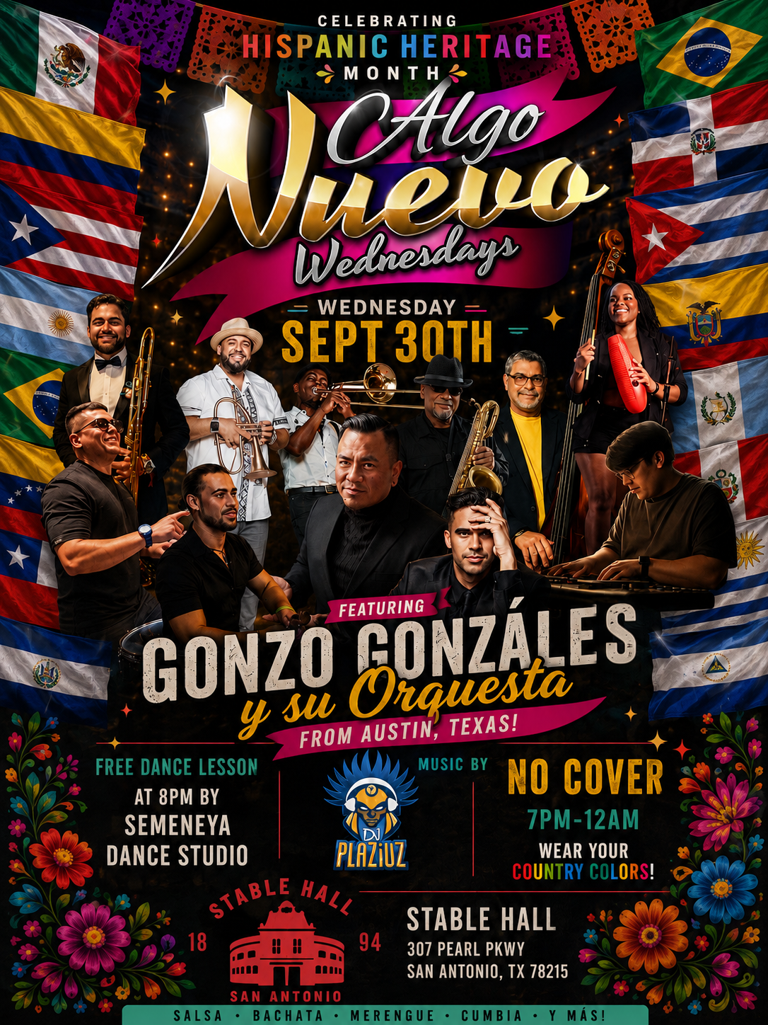 Gonzo y Su Orquesta @ Stable Hall - San Antonio