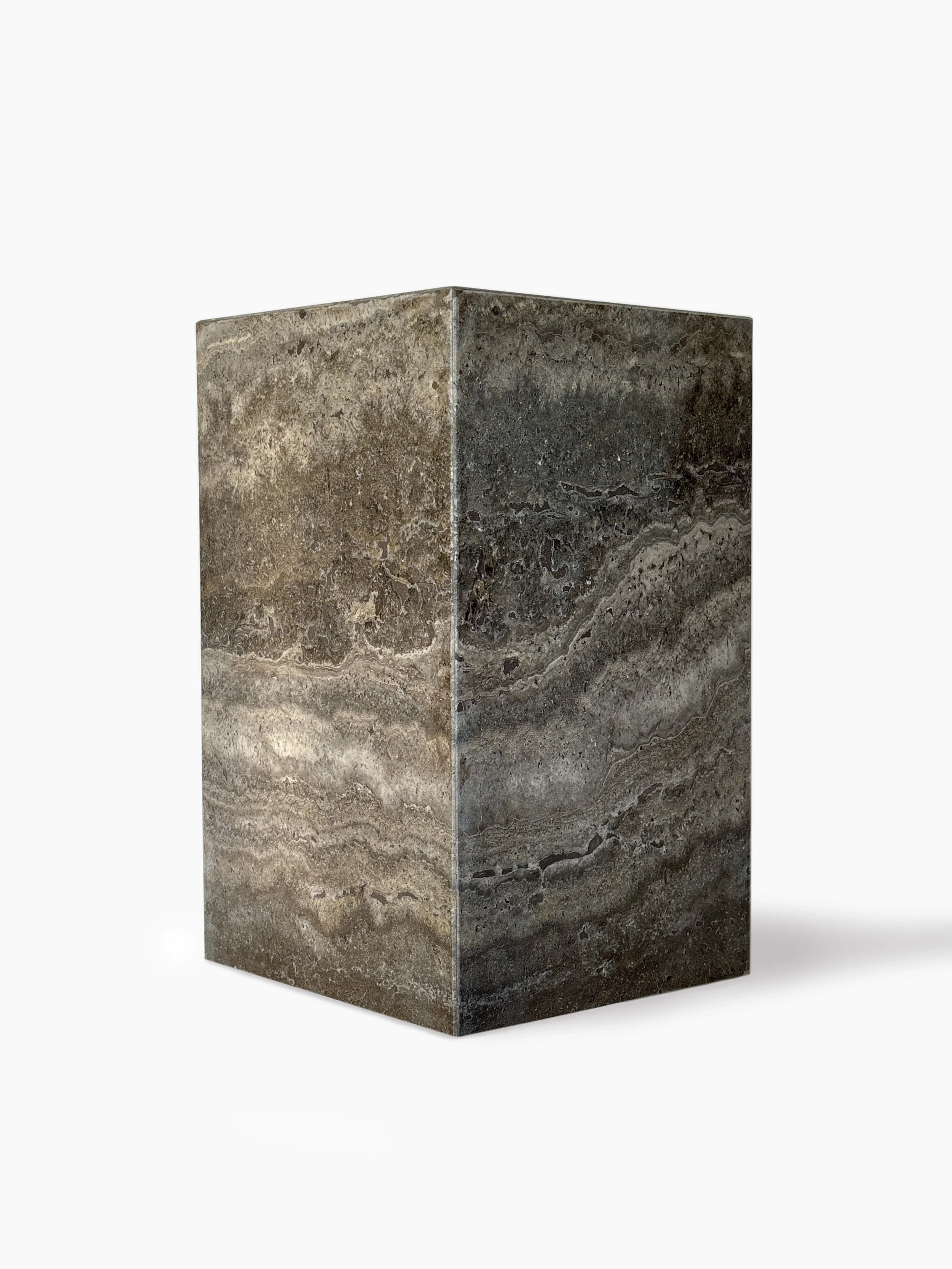 Cubi Travertino Titanium