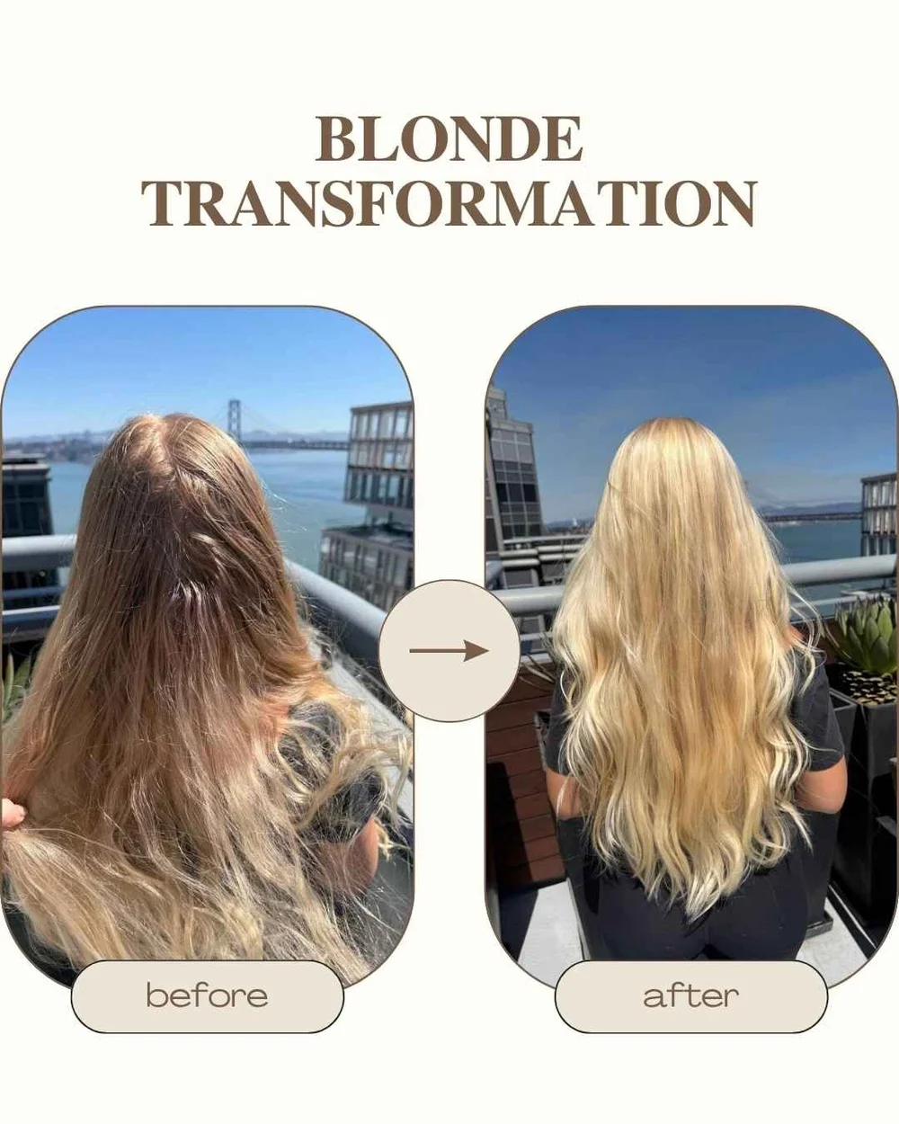 Bright blended blonde by Olena