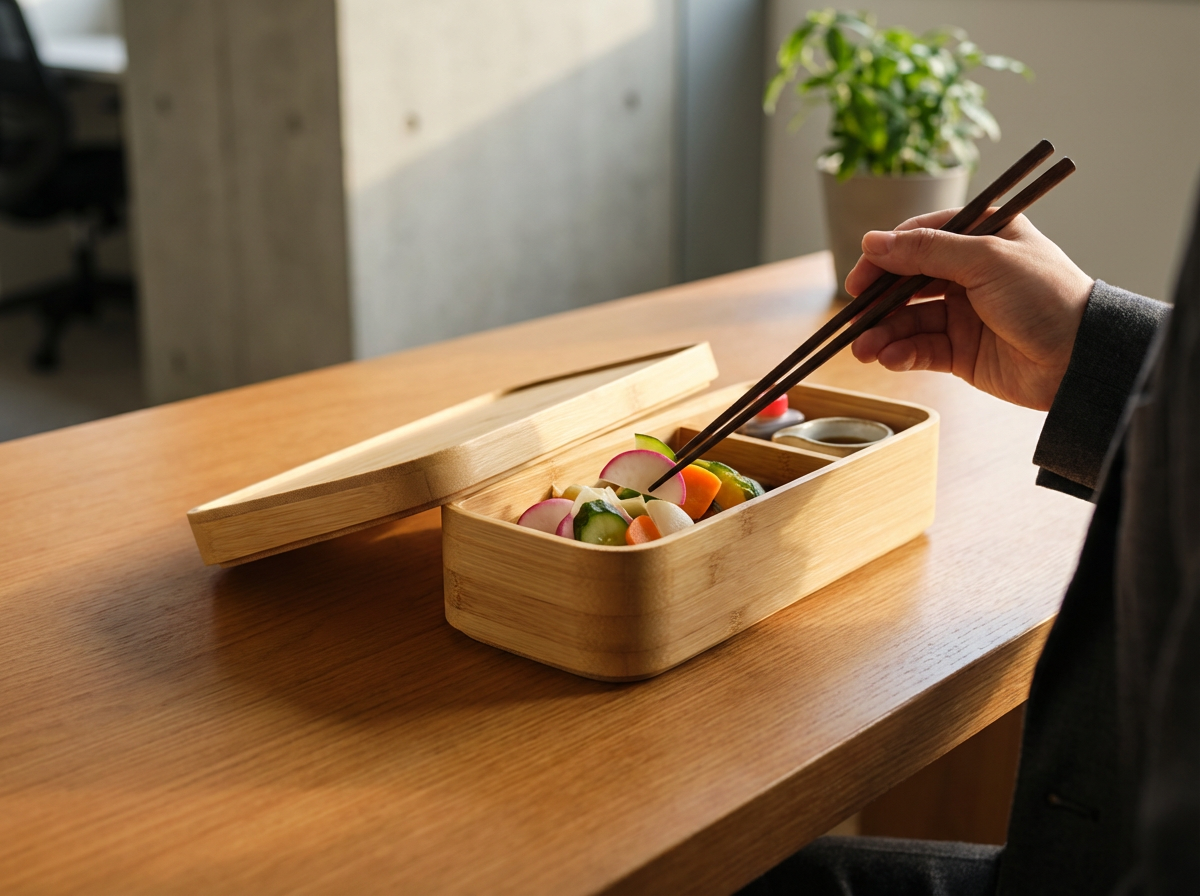 Bamboo Bento Box