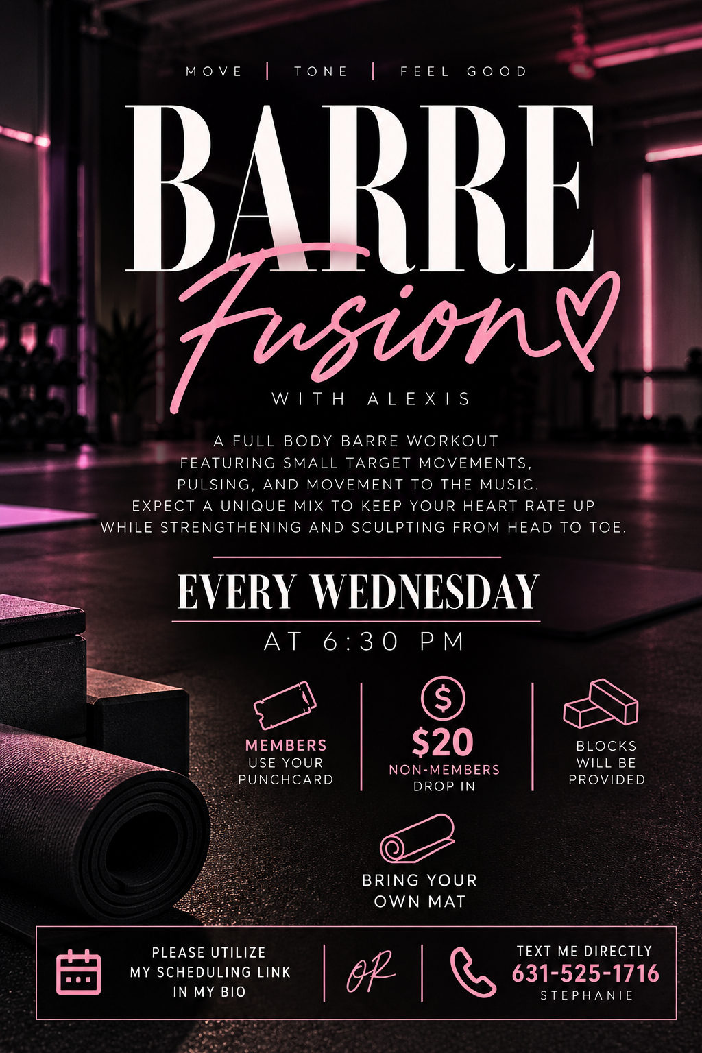 Barre Fusion with Alexis