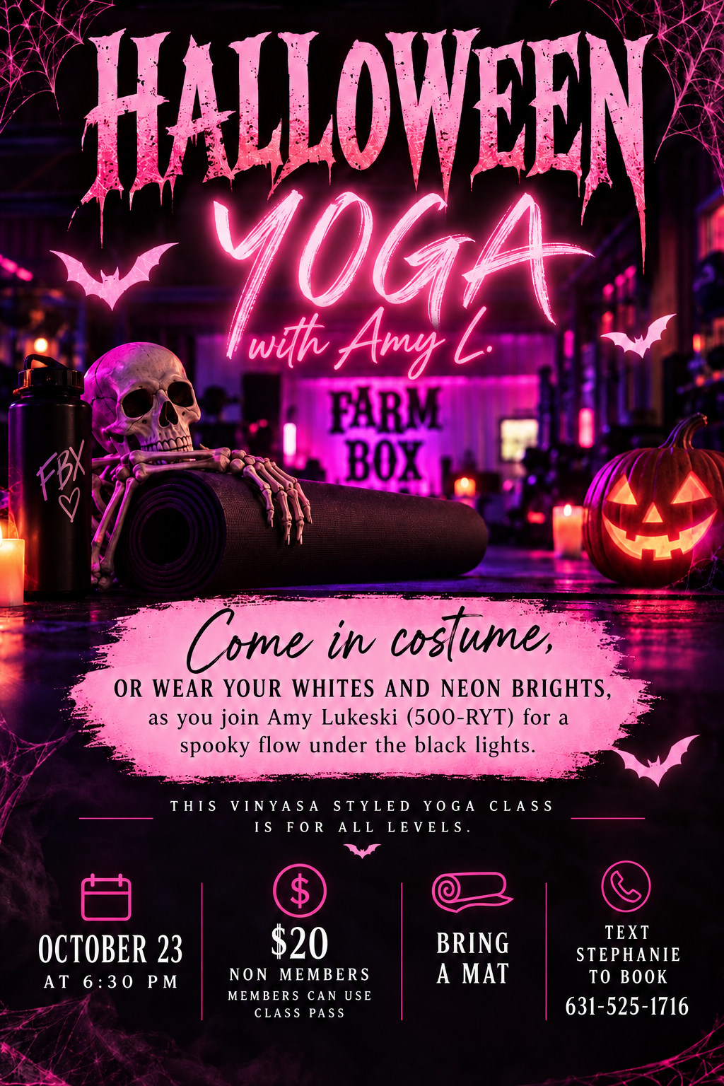 Halloween Yoga with Amy L.