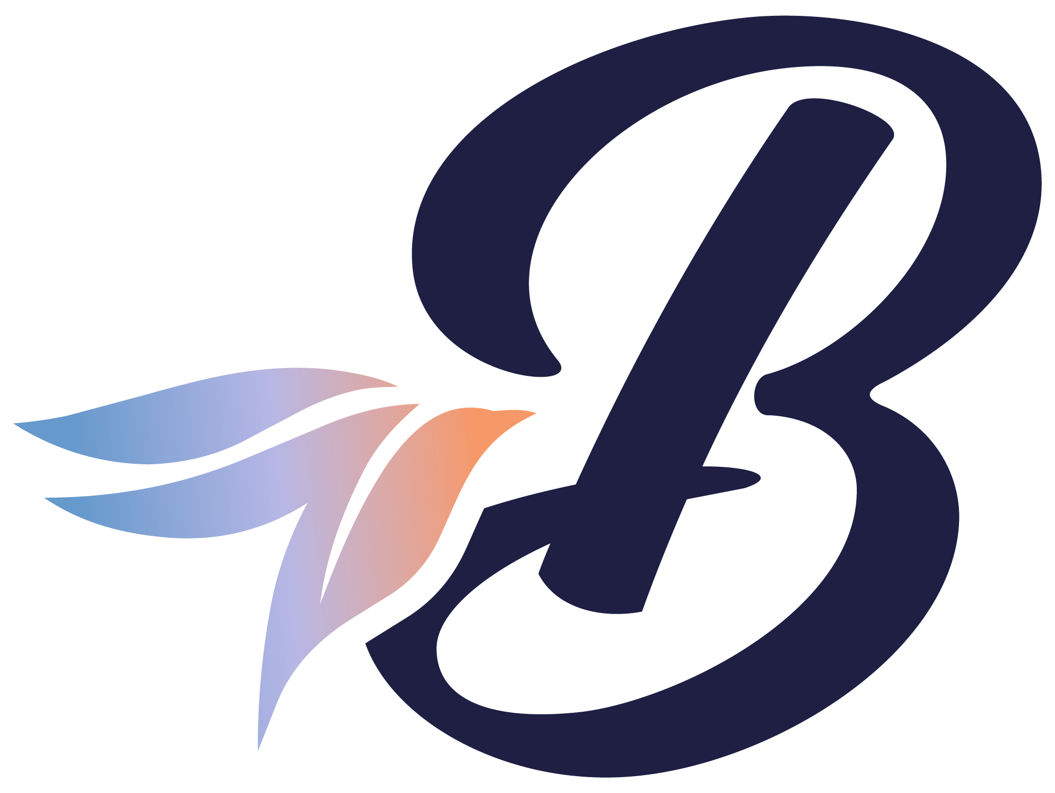 Birdie Foundation logomark with a capital B