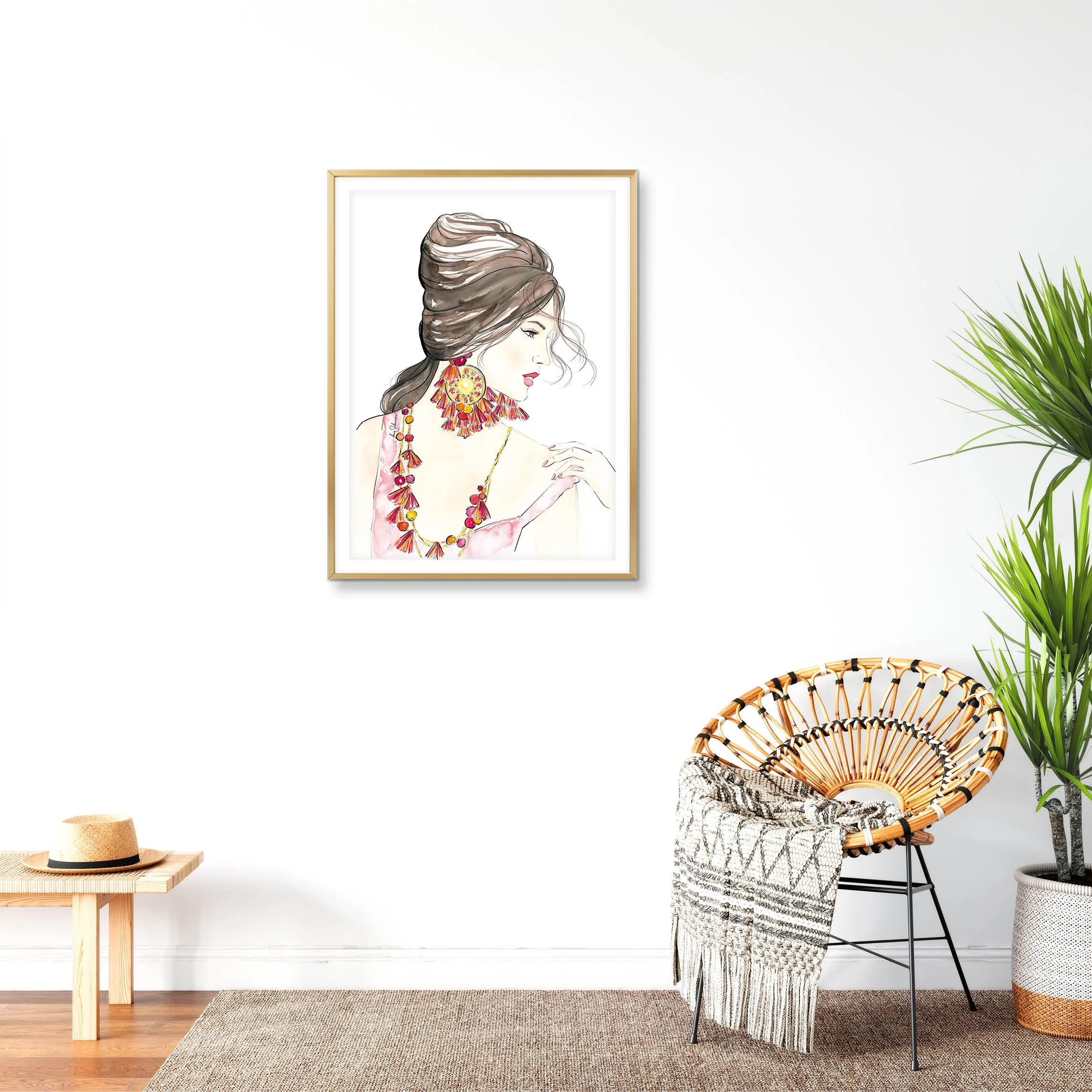 AnnaSchwarzerIllustration_ArtPrints_FashionIllustration_RedEarrings13.jpg
