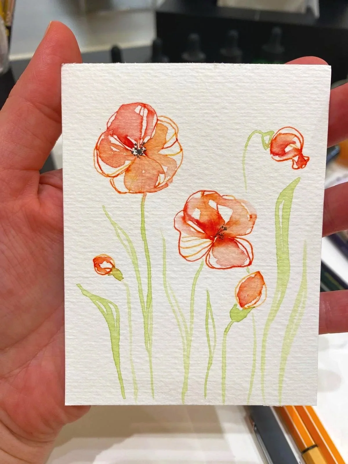 Floral Illustrations for Givenchy in Munich | Live Zeichnen für Givenchy in München 