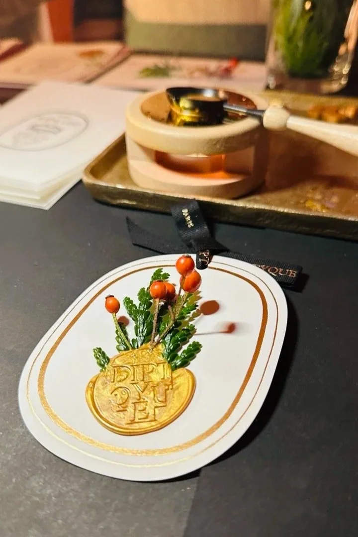 Live Illustration for Diptyque at a Christmas Event in Frankfurt