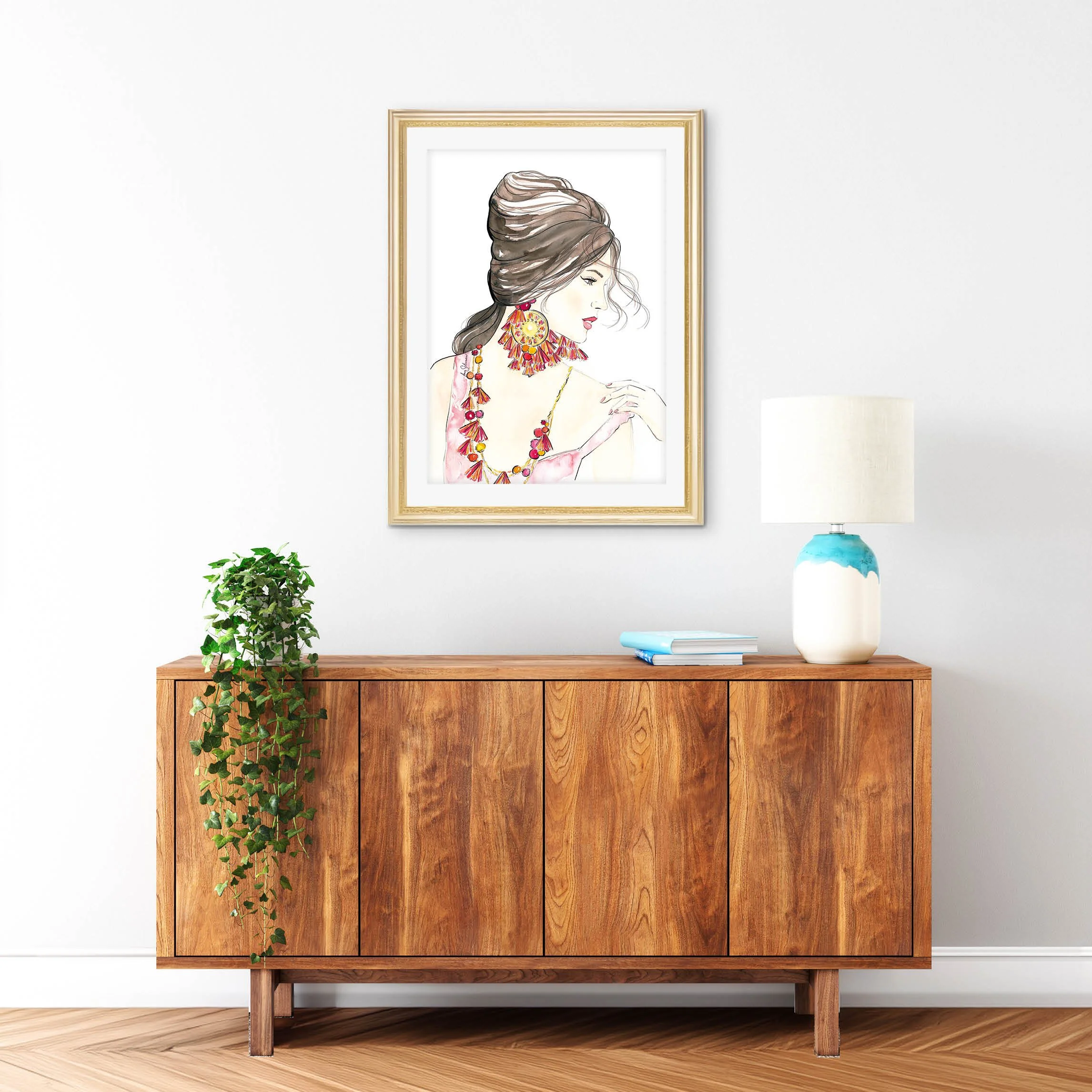 AnnaSchwarzerIllustration_ArtPrints_FashionIllustration_RedEarrings14.jpg